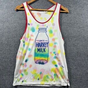 Levis x Harvey Milk Bottle Tank Top Small PC9-24672-0001 Pride 2016